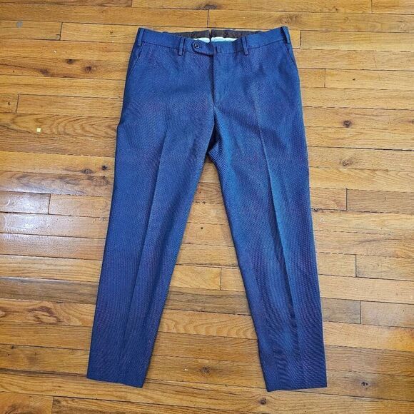 PT Torino Slim Fit Men's Blue Stretch Chino Pants Size 50
